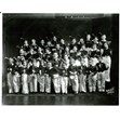 Children's percussion band, Borochov School. Ontario Jewish Archives, Blankenstein Family Heritage Centre, accession 1985-5-1.|